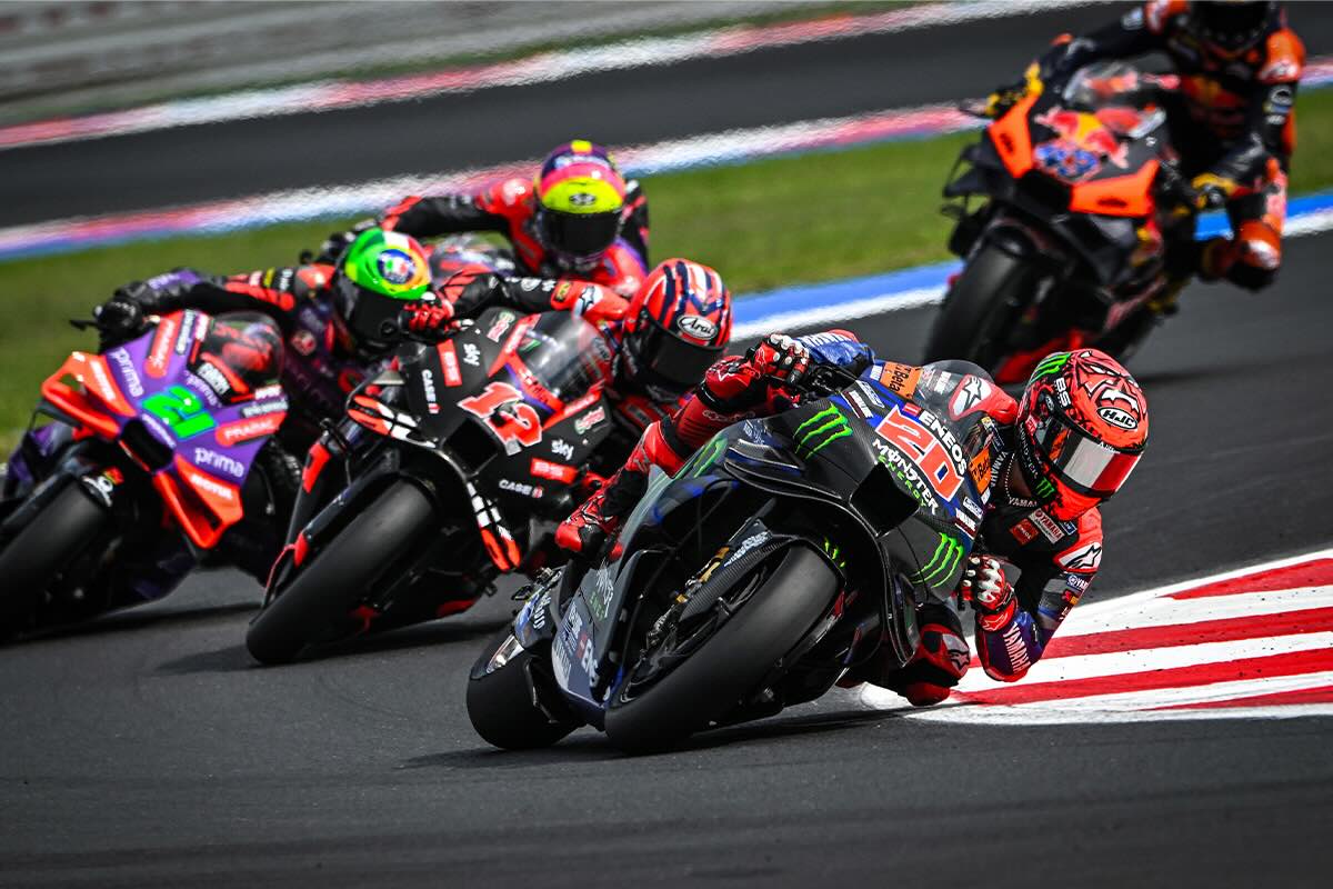 Gara-gara Kehabisan Bensin, Fabio Quartararo Gagal Finis Kelima Emilia Romagna