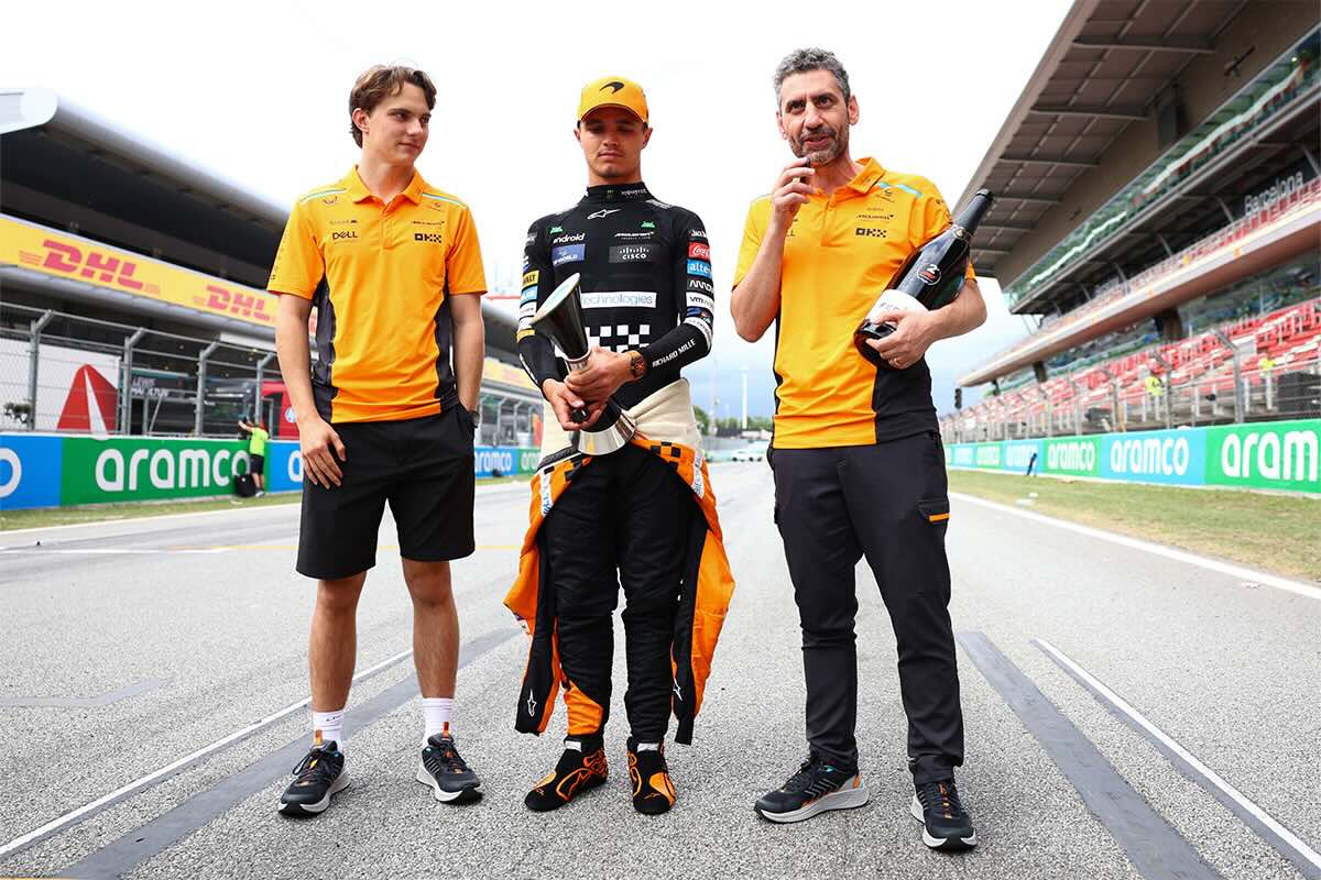 Andrea Stella Targetkan McLaren Juara Konstruktor Usai Tampil Dominan di Singapura
