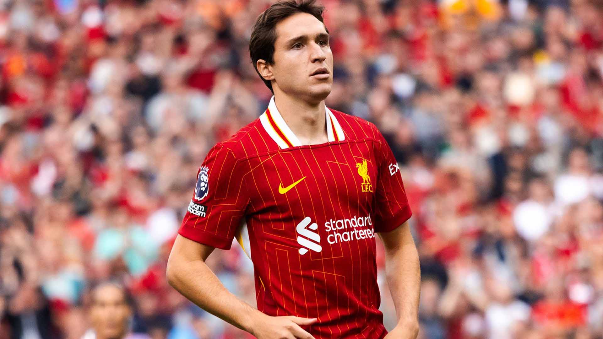 Federico Chiesa Absen Bela Liverpool Saat Lawan Bologna