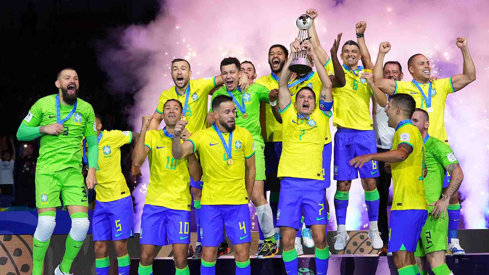 Menang Tipis atas Argentina, Brasil Jadi Juara Piala Dunia Futsal 2024