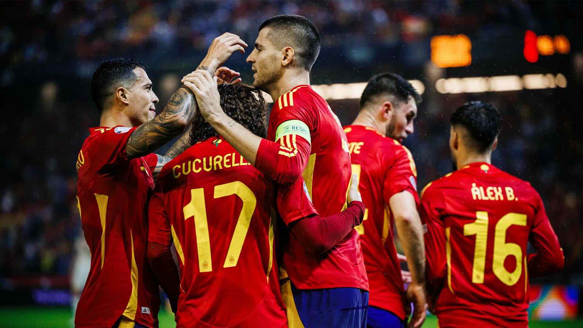 Nations League: Tampil Dominan, Spanyol Menang 3-0 atas Serbia