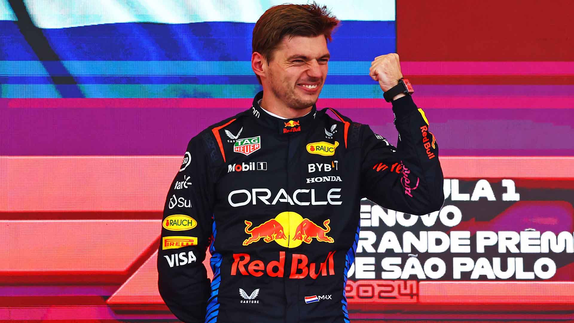 Tampil Menggila, Max Verstappen Menang di Brasil