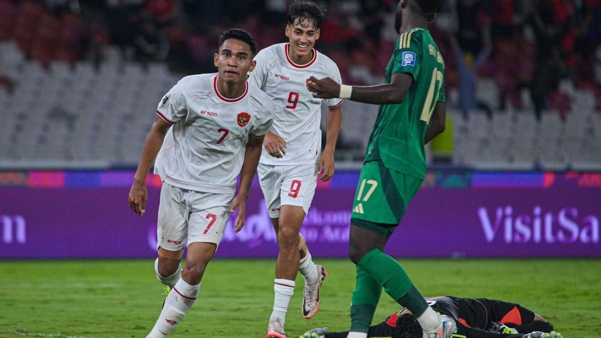 2 Gol Marselino Bawa Indonesia Bungkam Saudi di Gelora Bung Karno