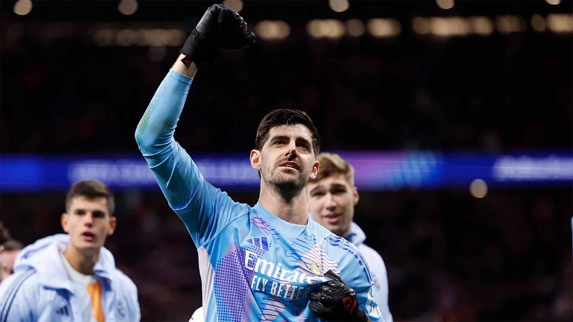 Courtois Muak dengan Kelakuan Simeone