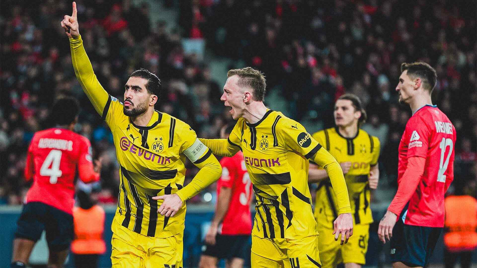 Singkirkan Lille, Dortmund Tingkatkan Permainan Lawan Barcelona