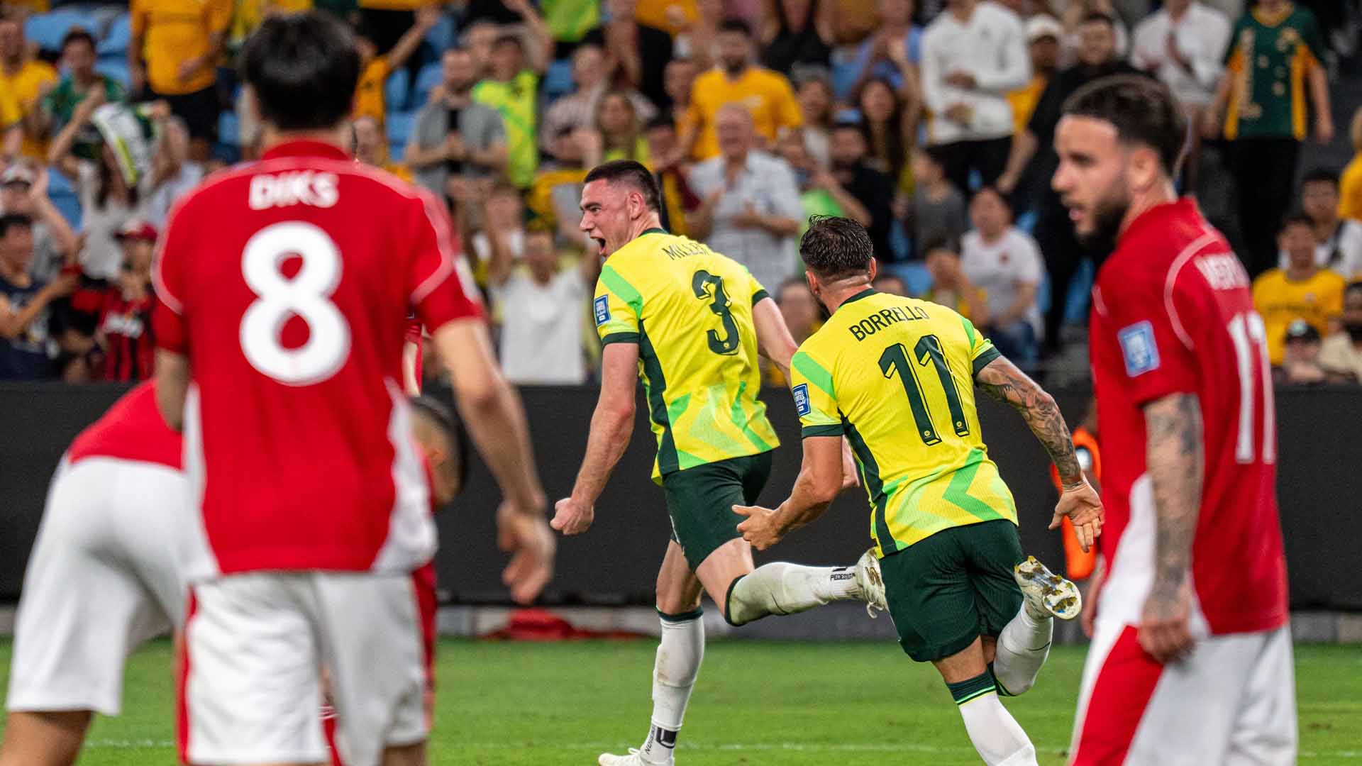 Australia Menang Telak 5-1 atas Indonesia