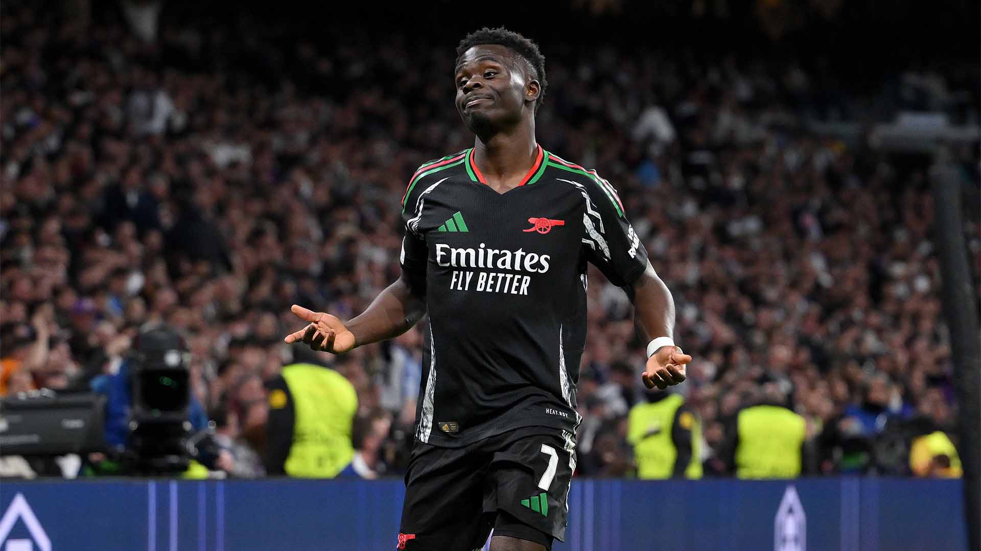 Depak Real Madrid, Saka: Arsenal Buktikan Diri di Eropa