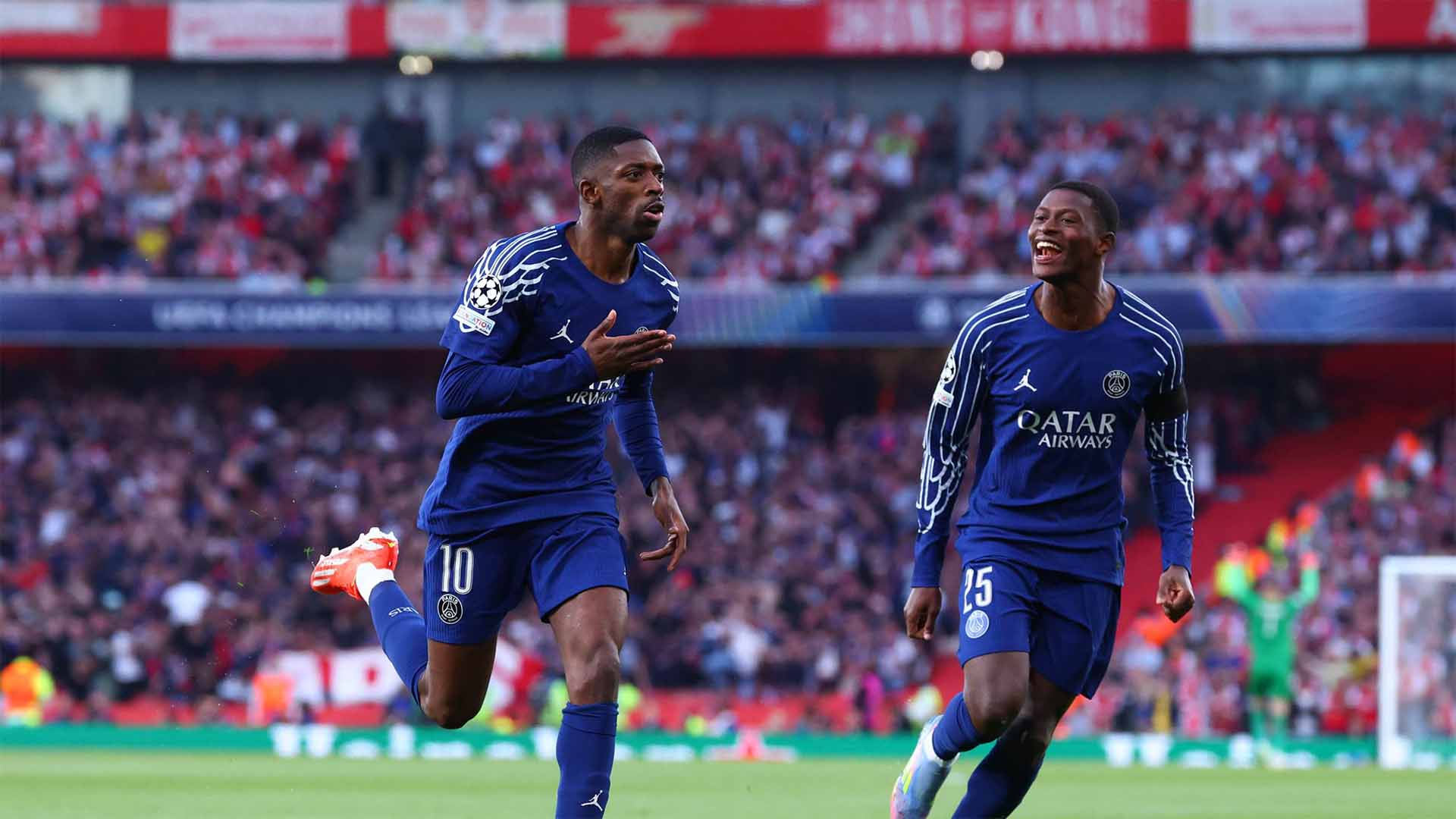 PSG Menang Tipis 0-1 atas Arsenal di Emirates