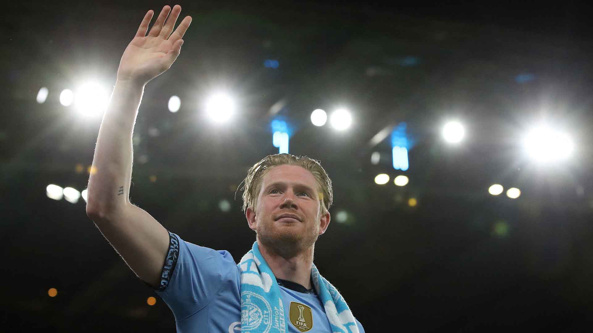 Guardiola Emosional usai Saksikan Laga Kandang Terakhir De Bruyne