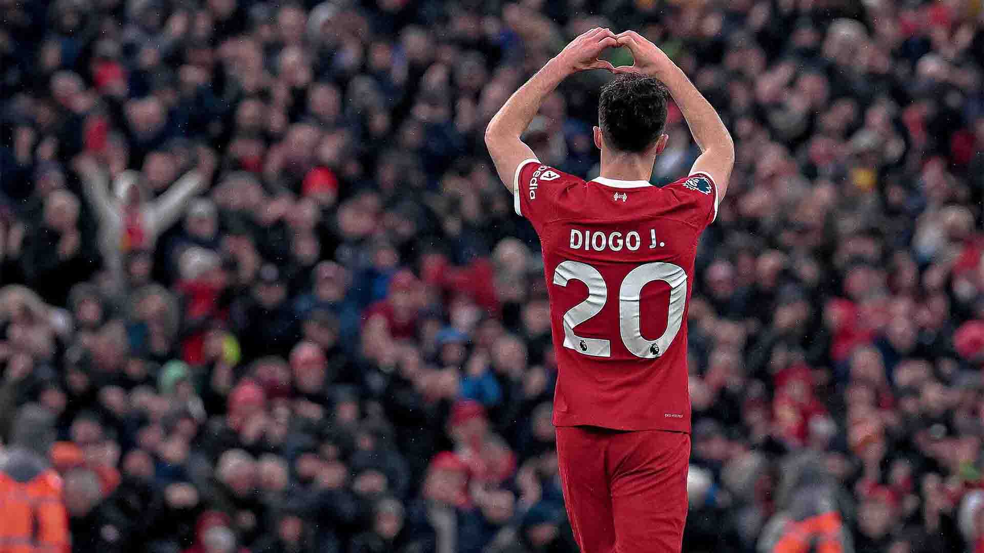 Liverpool ‘Abadikan’ Nomor 20 untuk Diogo Jota