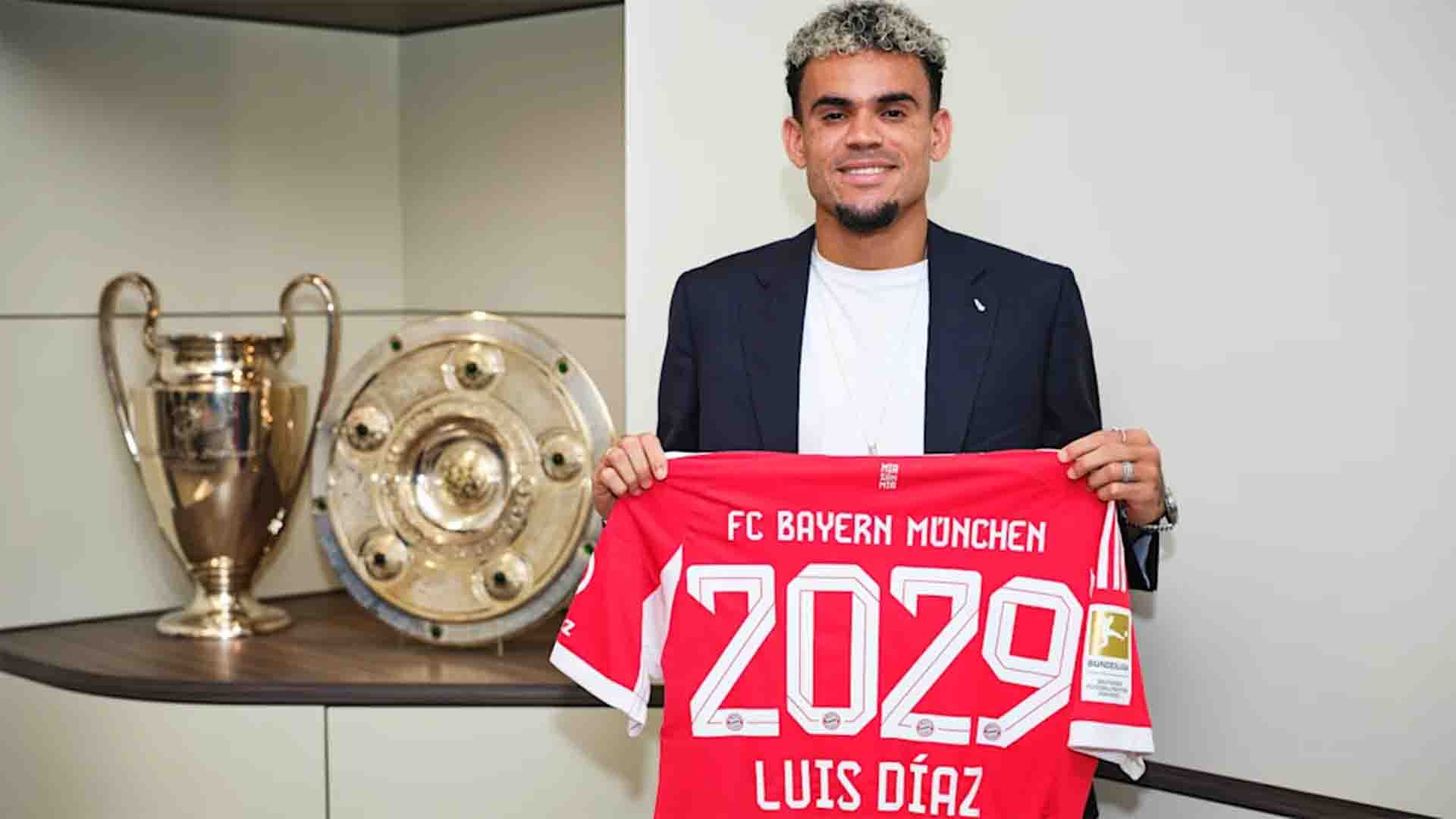 Tinggalkan Liverpool, Luis Diaz Resmi Gabung Bayern Munich