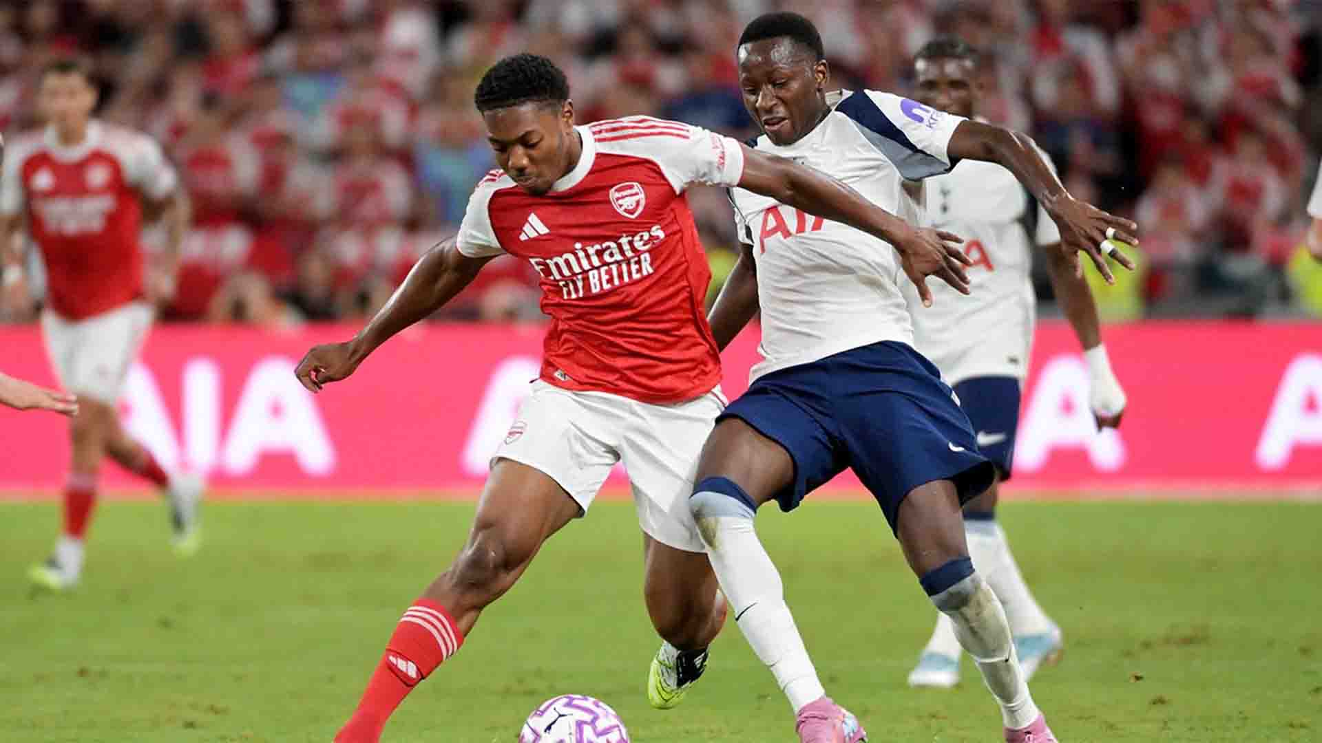 Gol Tunggal Pape Sarr Bawa Spurs Menang Tipis 1-0 atas Arsenal di Hong Kong