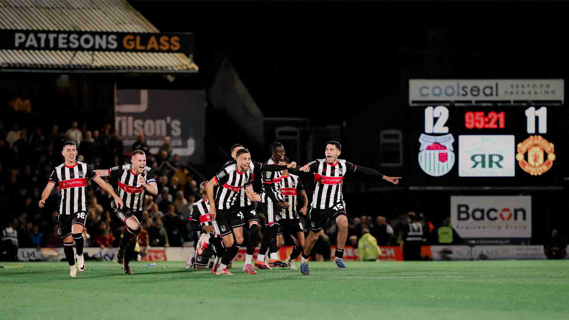 Grimsby Town Didenda Rp440 Juta karena Pemain Tidak Sah Lawan Man United