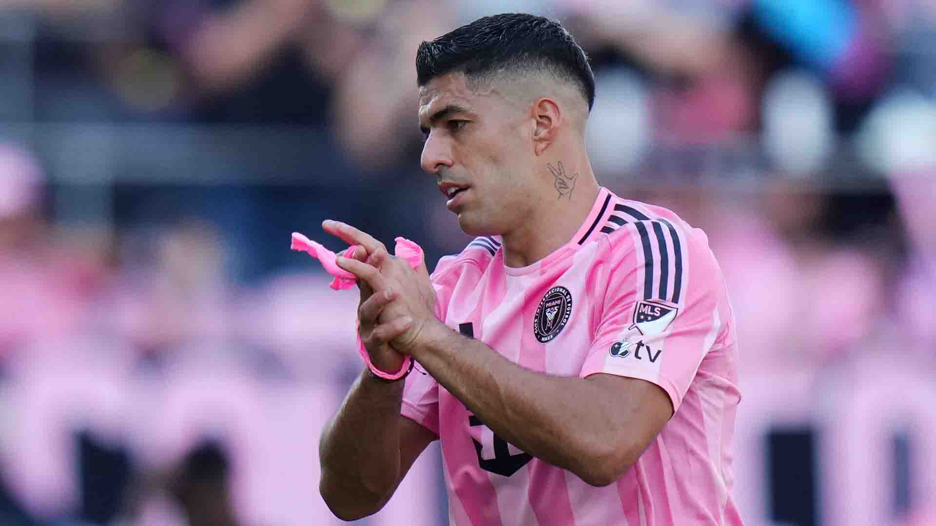 Luis Suarez Diskors 6 Laga usai Ludahi Staf Seattle Sounders di Final Leagues Cup