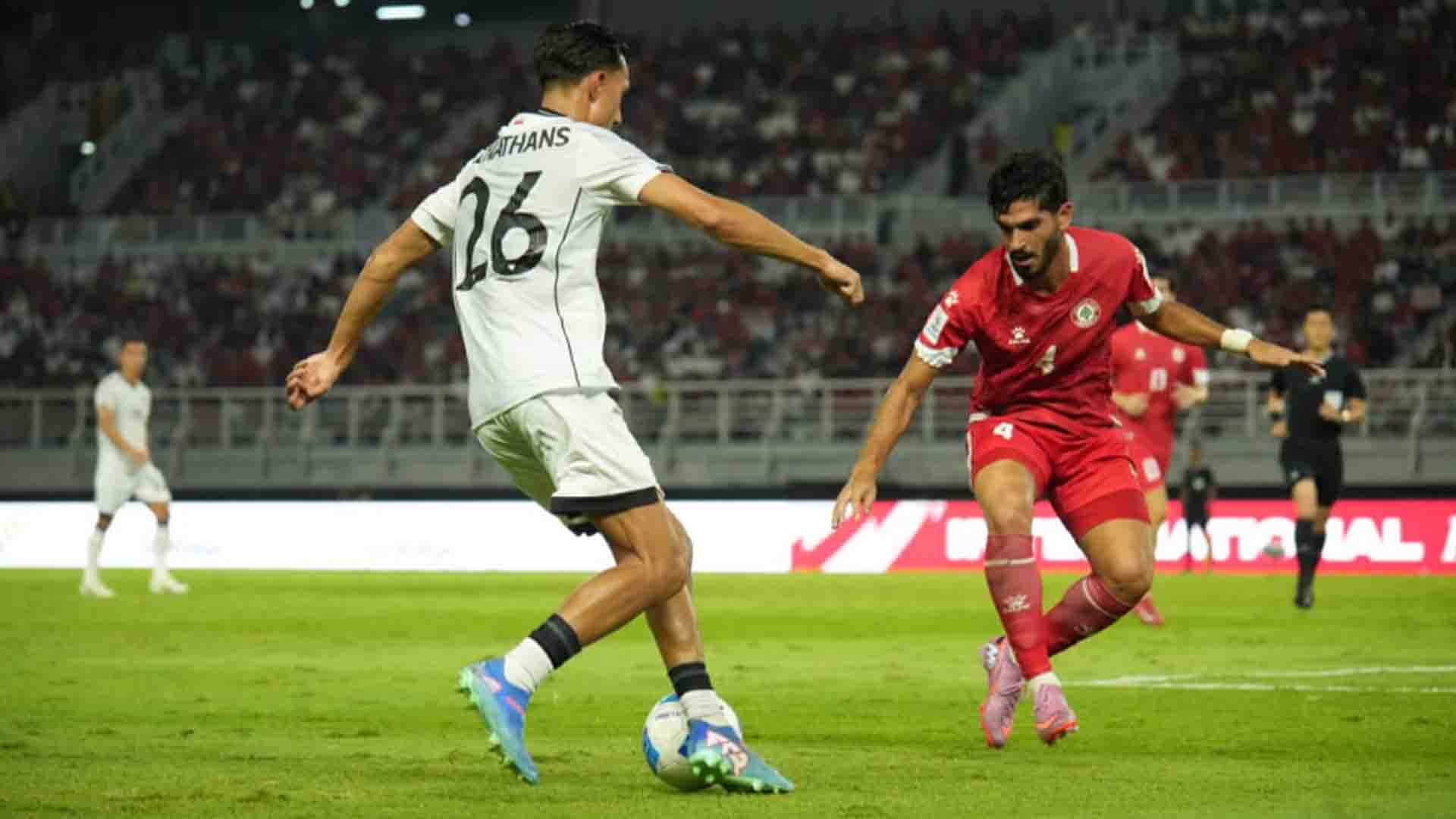 Indonesia Gagal Manfaatkan Peluang, Ditahan Lebanon 0–0 di Surabaya