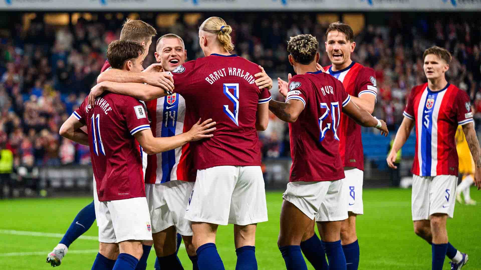 Pesta Gol Norwegia, Haaland Cetak Lima Gol Saat Lumat Moldova 11-1