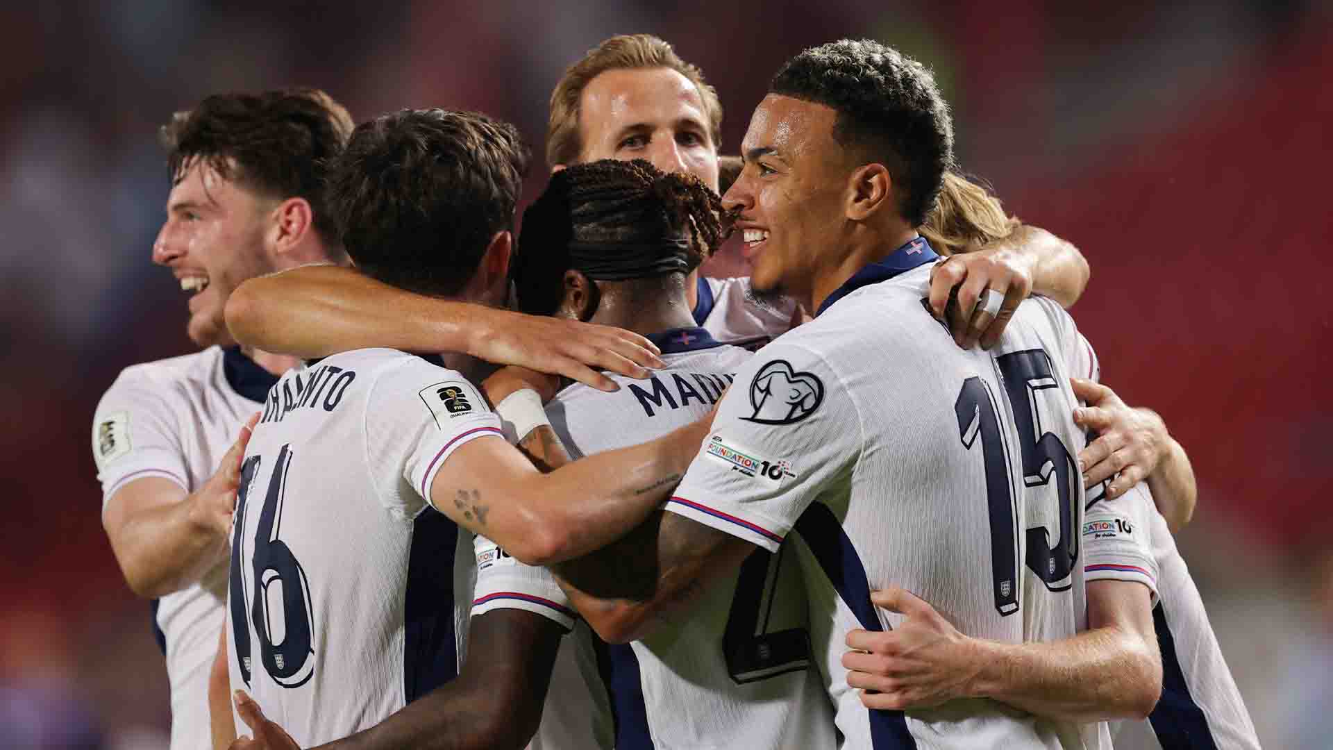 Inggris Menang Telak 5-0 di Kandang Serbia