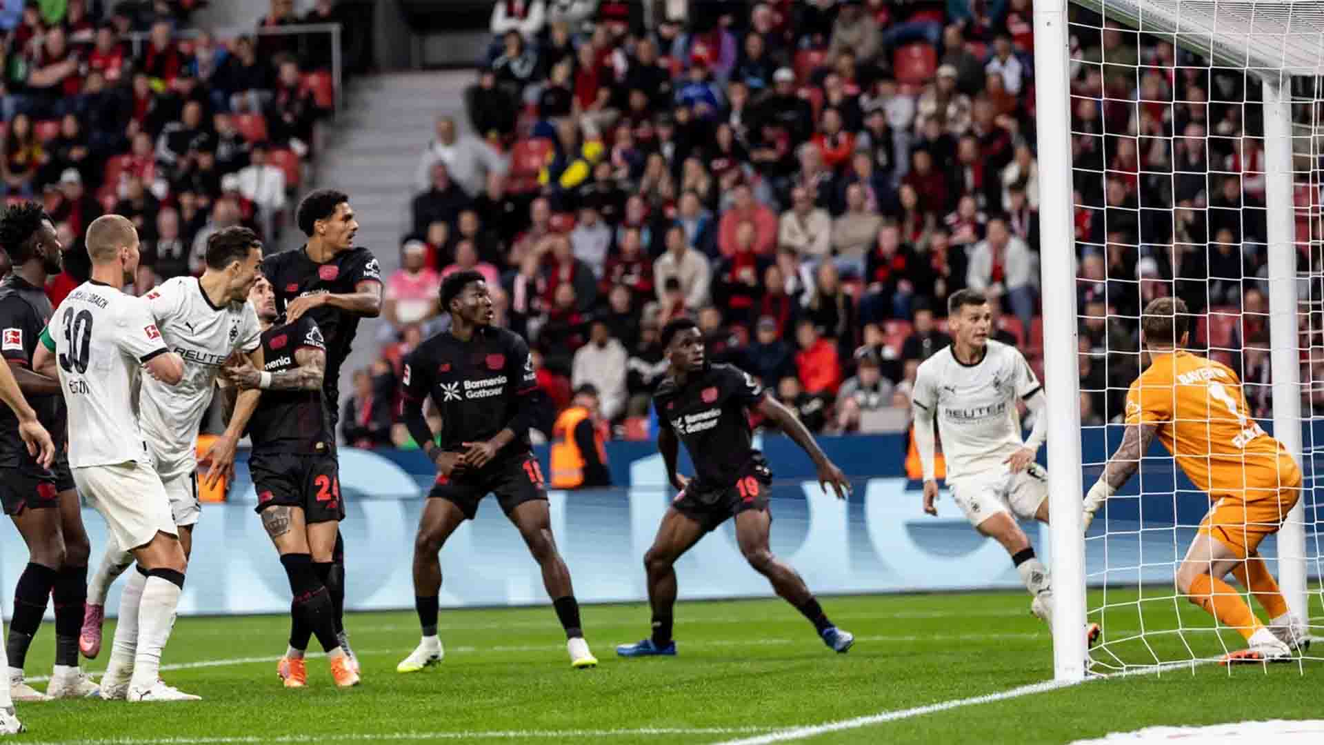 Leverkusen Ditahan Imbang 1-1 di Menit Akhir Lawan Gladbach
