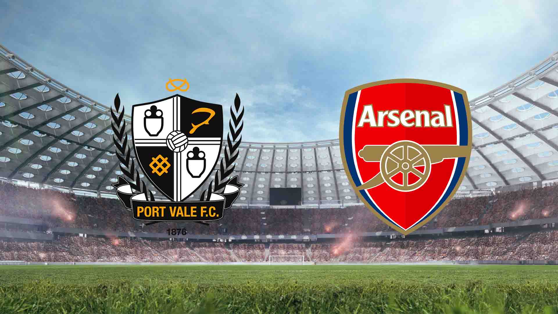 Tempat Menonton Port Vale vs Arsenal Live Streaming 2025
