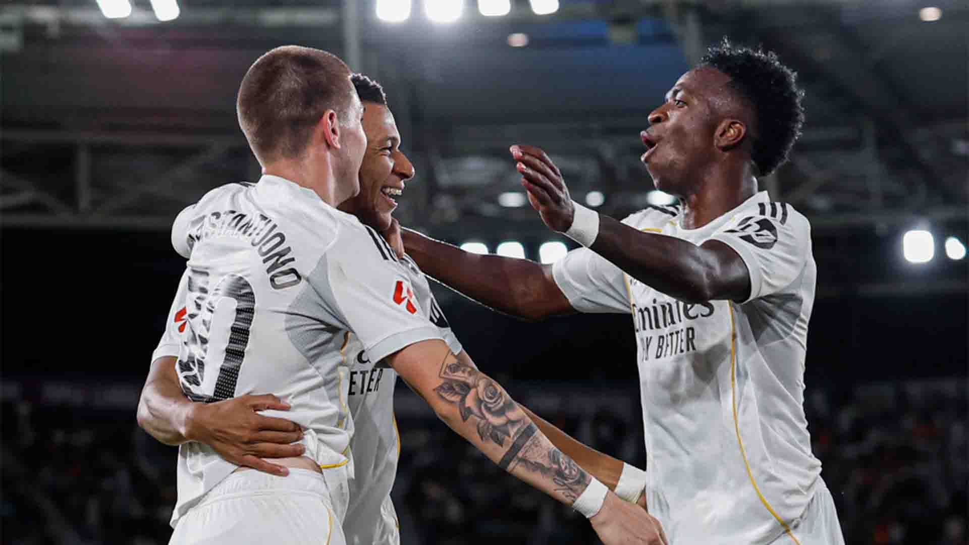 Real Madrid Menang Meyakinkan 4-1 di kandang Levante