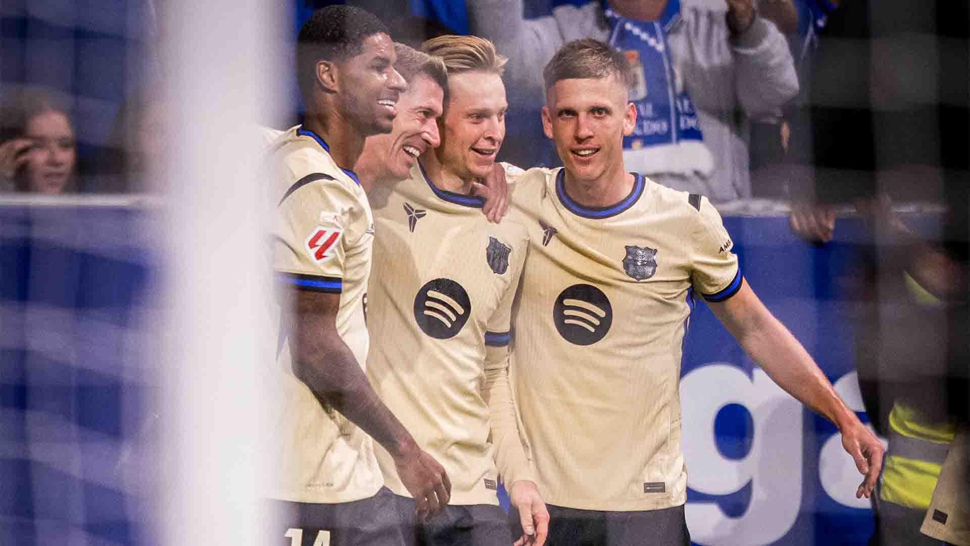 Comeback Tiga Gol Barcelona Bungkam Real Oviedo 3-1