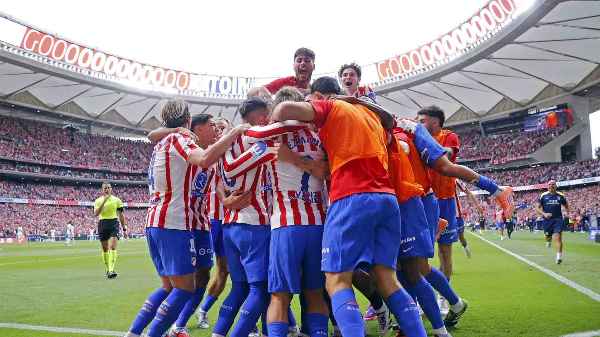 Atletico Madrid Gasak Real Madrid 5-2