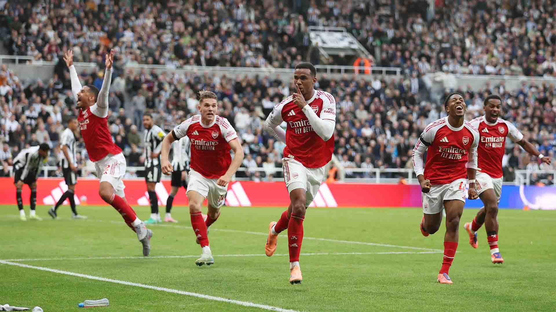 Comeback Menit Akhir! Arsenal Taklukkan Newcastle 2-1 di St. James’ Park