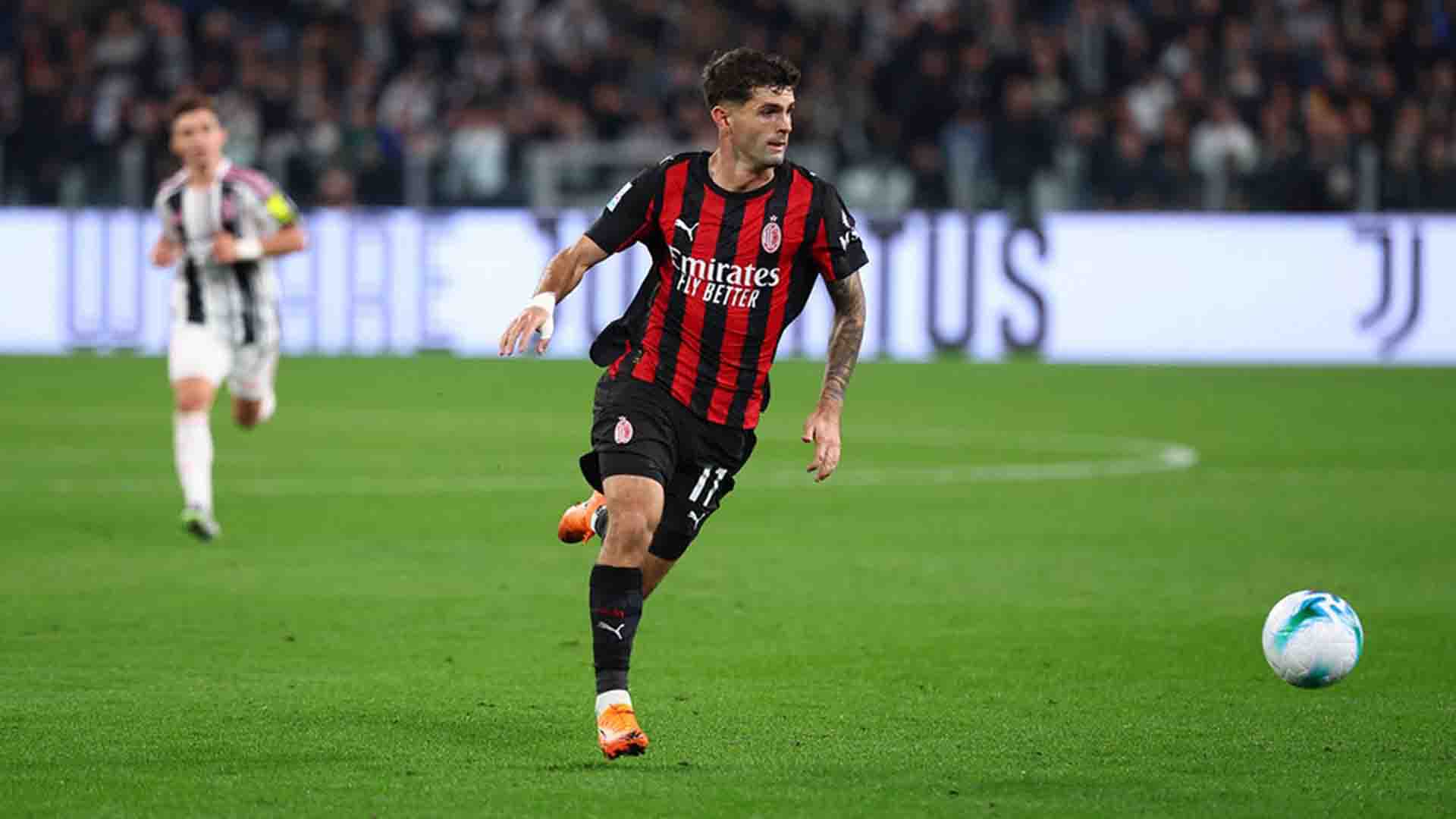 Allegri Bela Pulisic Usai Gagal Penalti di Laga Milan vs Juventus