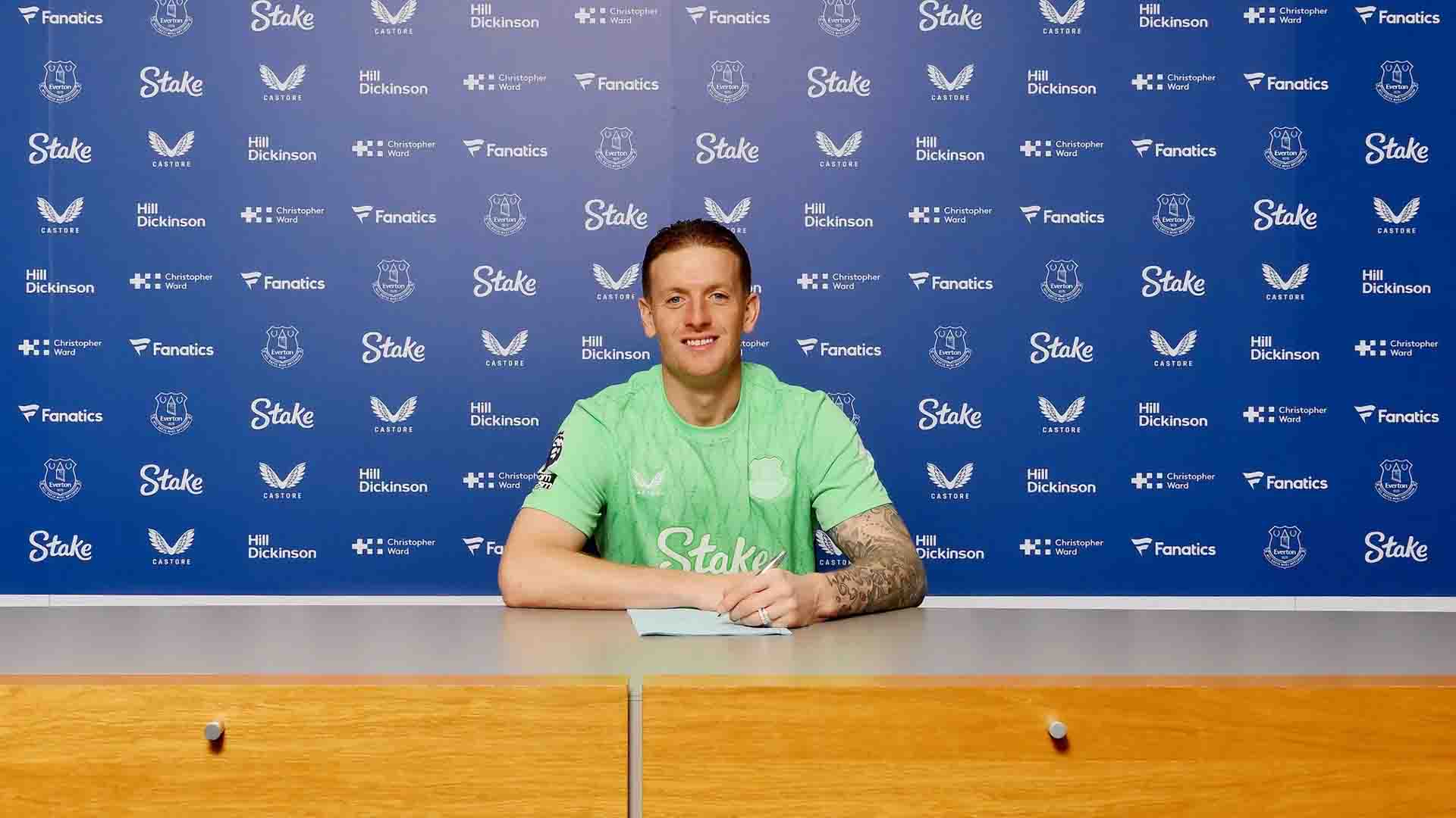 Jordan Pickford Perpanjang Kontrak dengan Everton hingga 2029