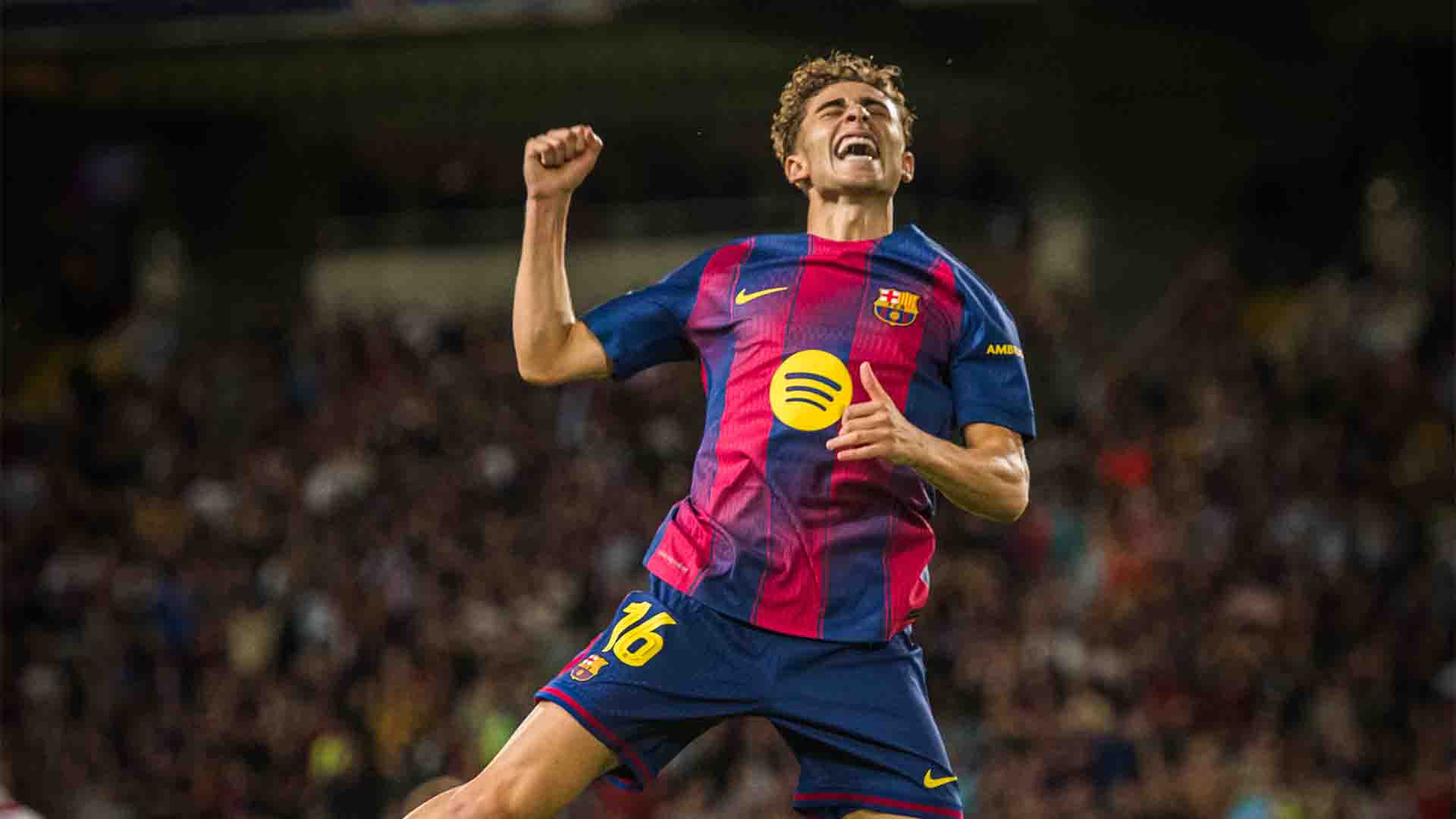 Flick Sebut Fermin Sensasional usai Hattrick di Champions League