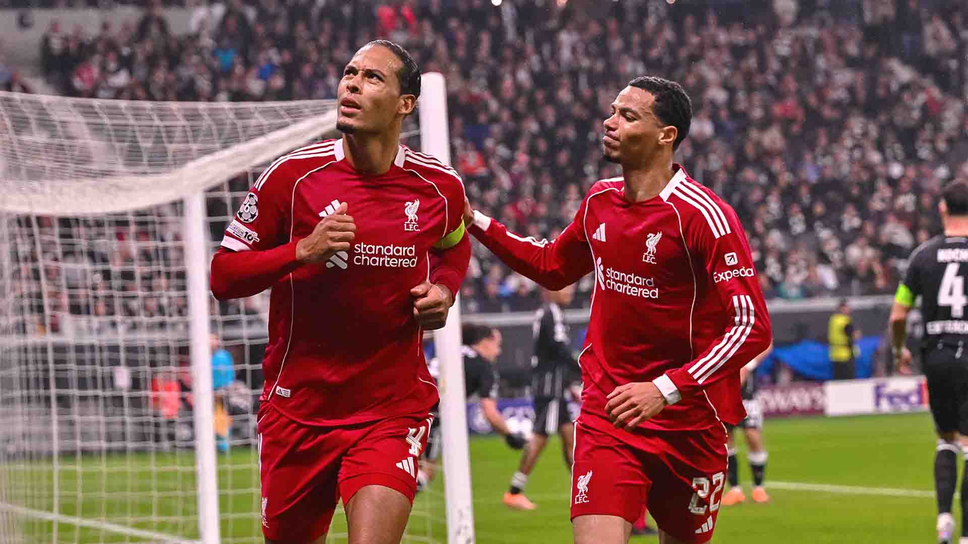 Liverpool Bangkit, Menang Telak 5-1 di Kandang Eintracht Frankfurt