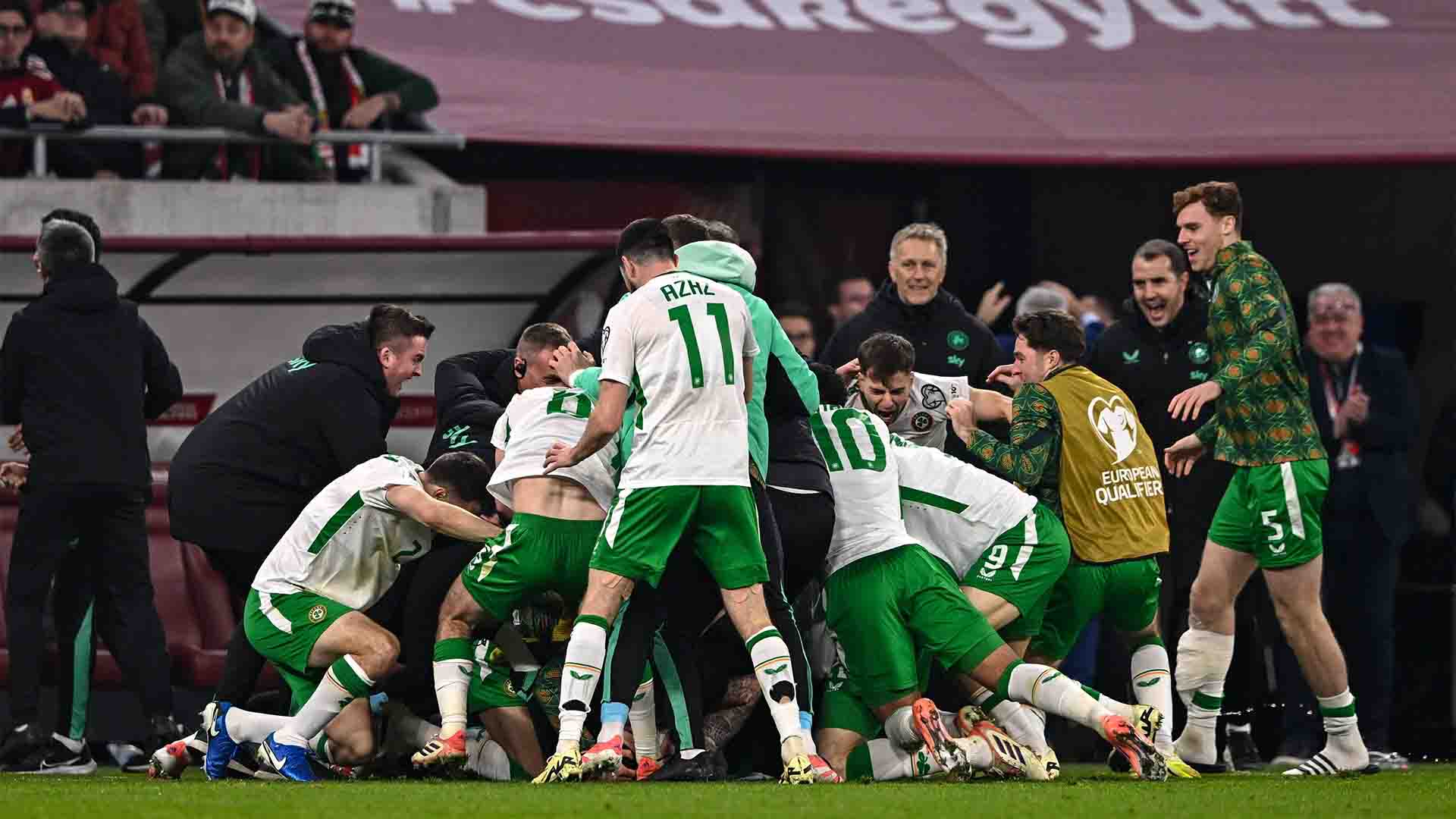 Hat-Trick Troy Parrott di Menit Akhir Bawa Irlandia Lolos Play-off Piala Dunia 2026