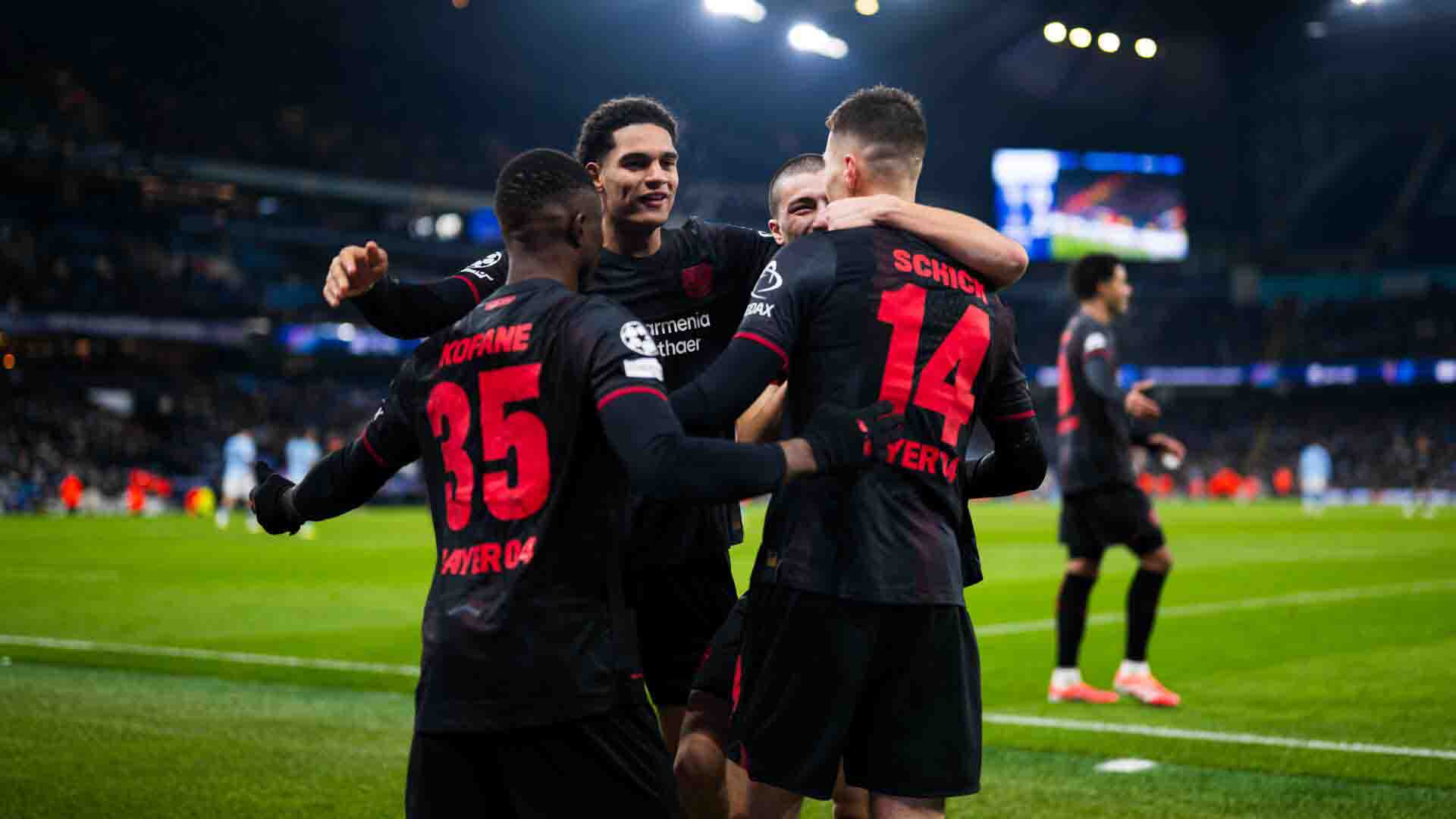 Grimaldo dan Schick Bawa Leverkusen Bungkam Man City 2-0