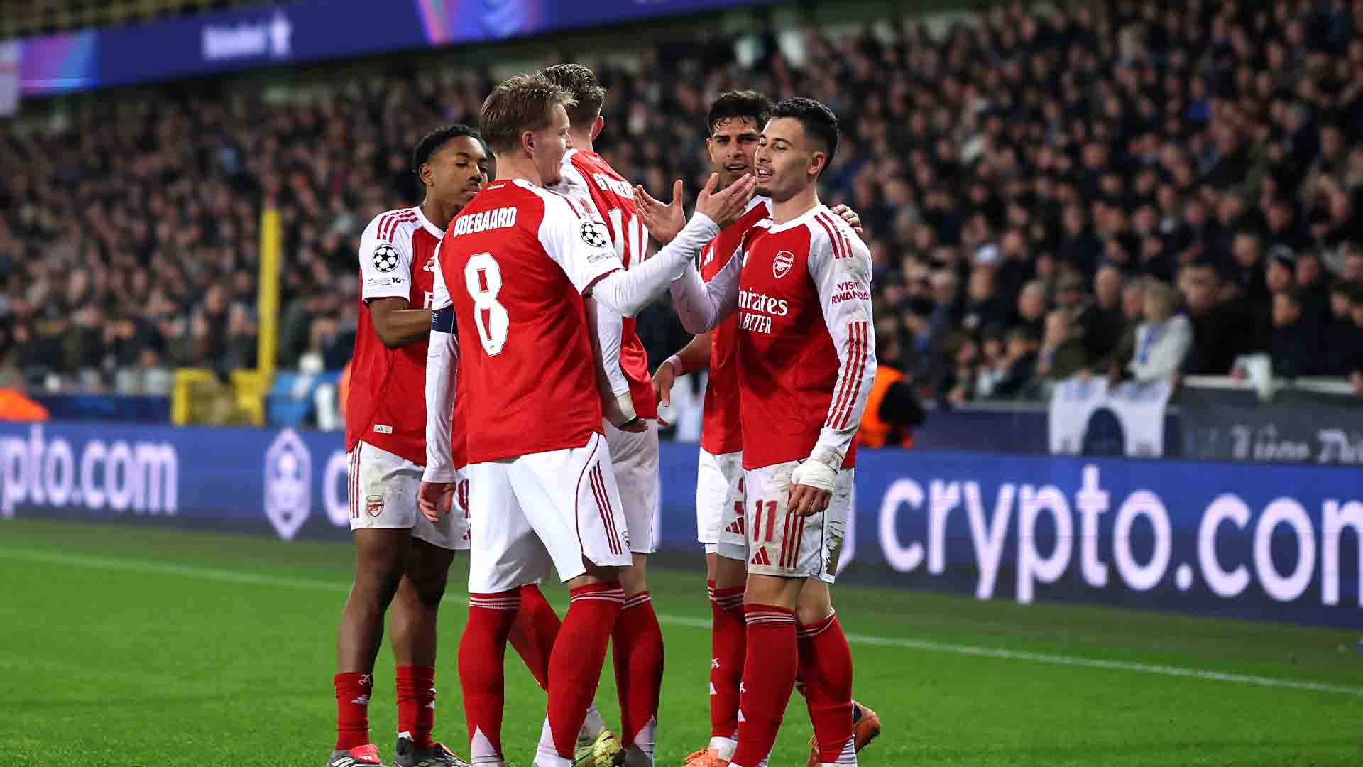 Madueke Menggila, Arsenal Ukir Rekor Sempurna Usai Hancurkan Club Brugge 3-0