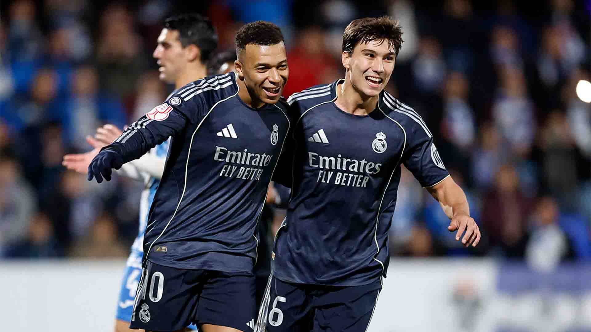 Copa del Rey: Brace Mbappe Bawa Real Madrid Susah Payah Kalahkan Talavera 3-2