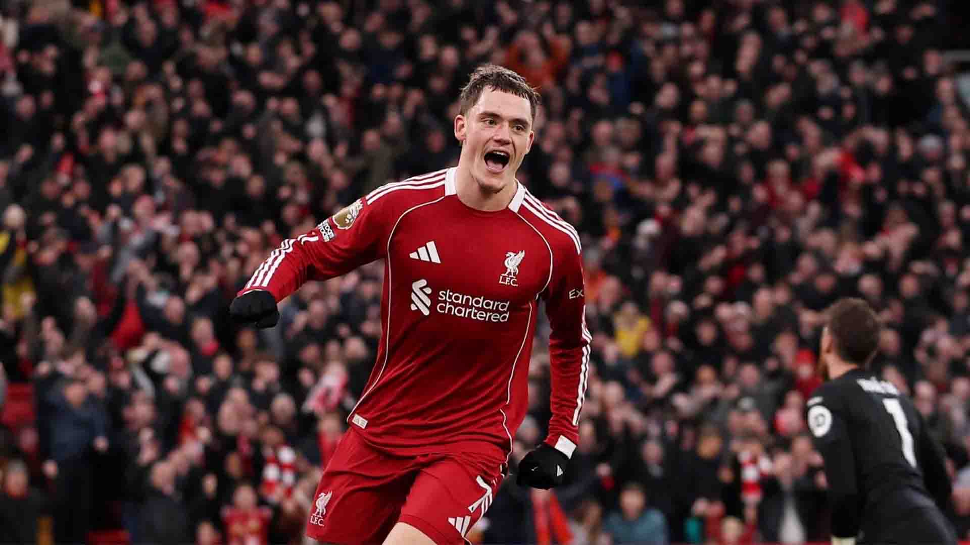 Pecah Telur di Anfield, Arne Slot Lega Florian Wirtz Cetak Gol Perdana
