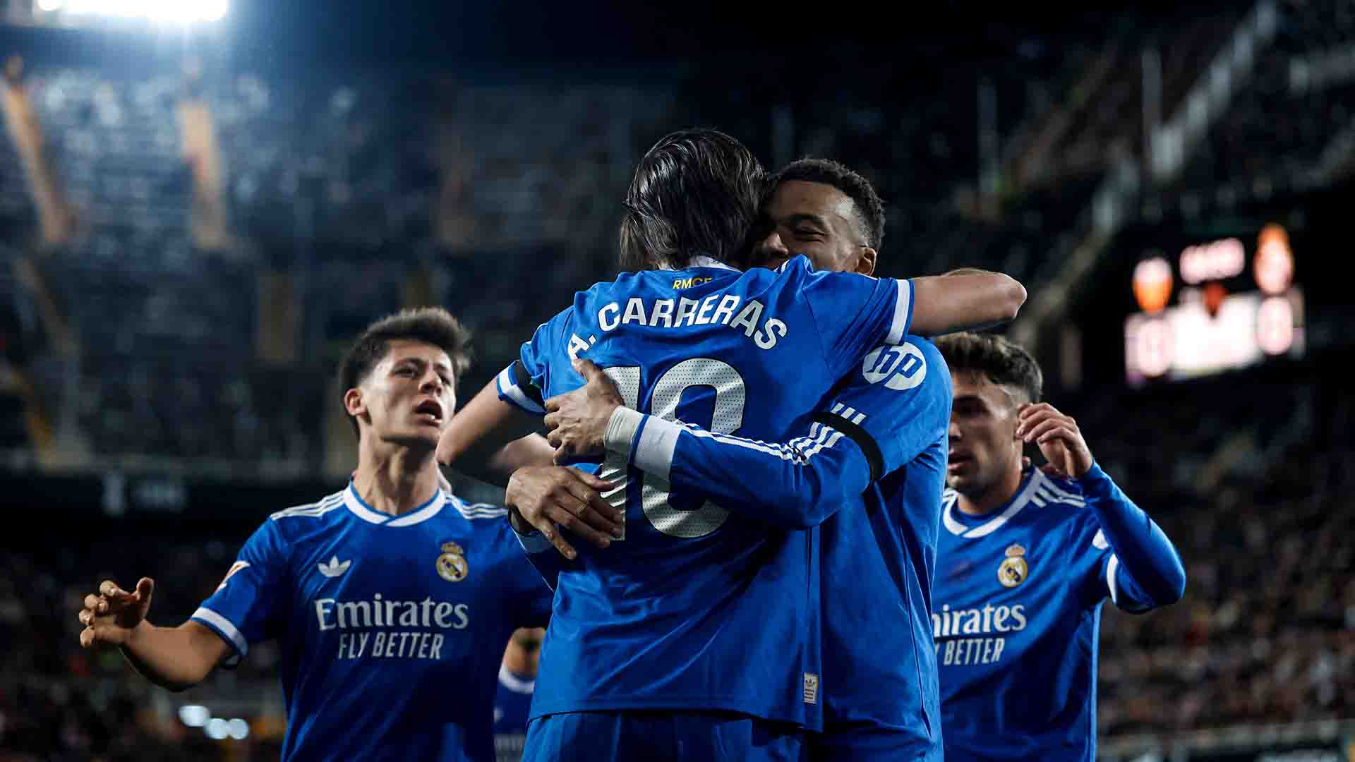 Valencia 0-2 Real Madrid: Carreras dan Mbappe Amankan Tiga Poin Krusial