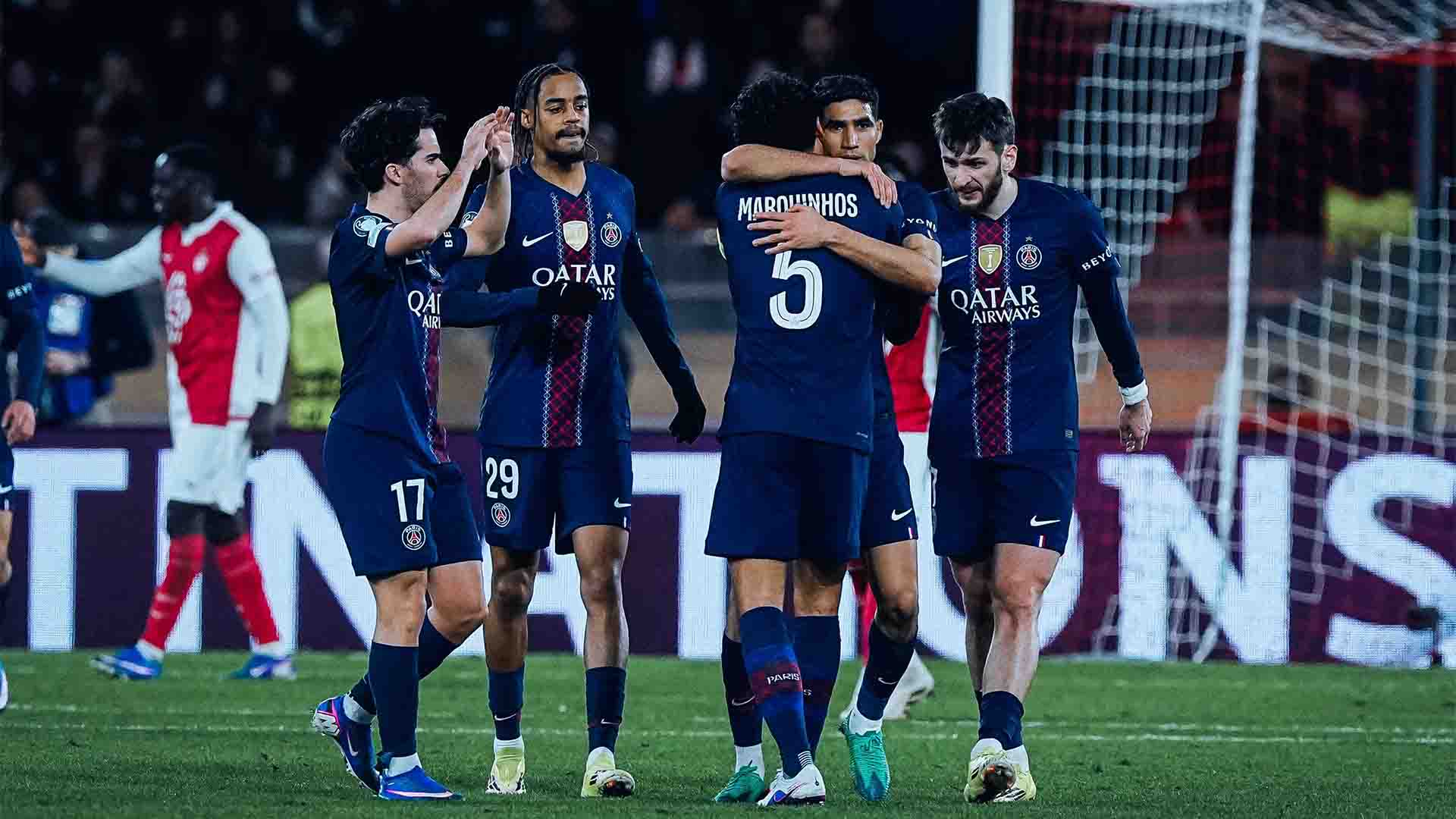 Doué Bawa PSG Menang Comeback 3-2 di Markas Monaco