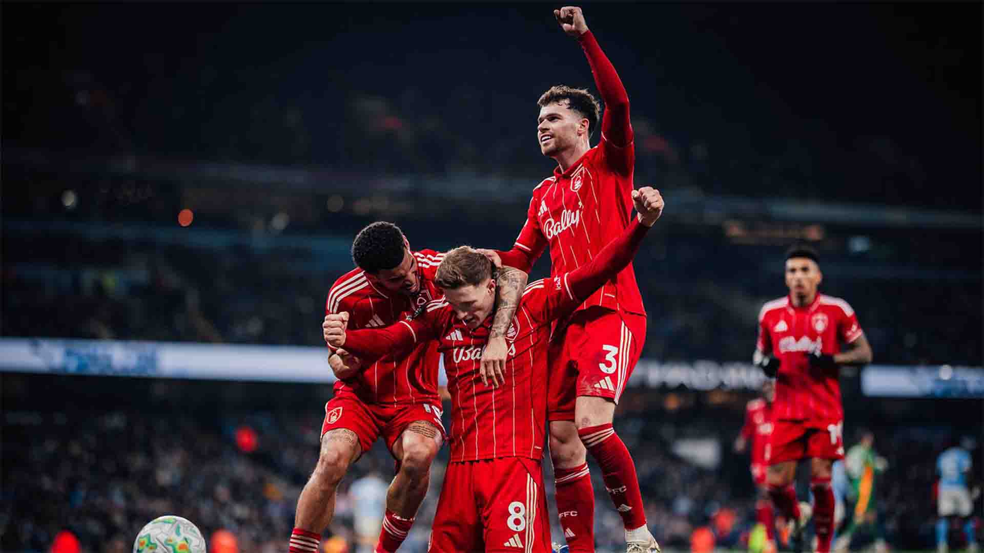 Ditahan Imbang Forest 2-2, Man City Tertinggal Dalam Perburuan Gelar