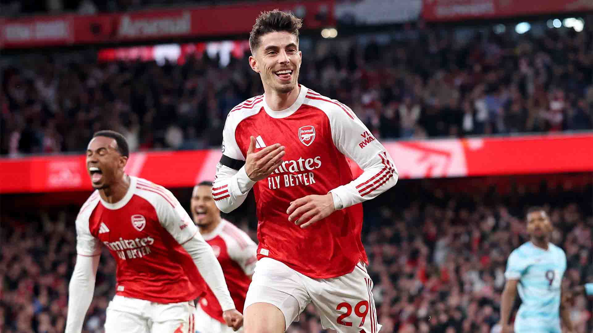 Arsenal 1-0 Burnley: Gol Tunggal Havertz Bawa The Gunners di Ambang Juara