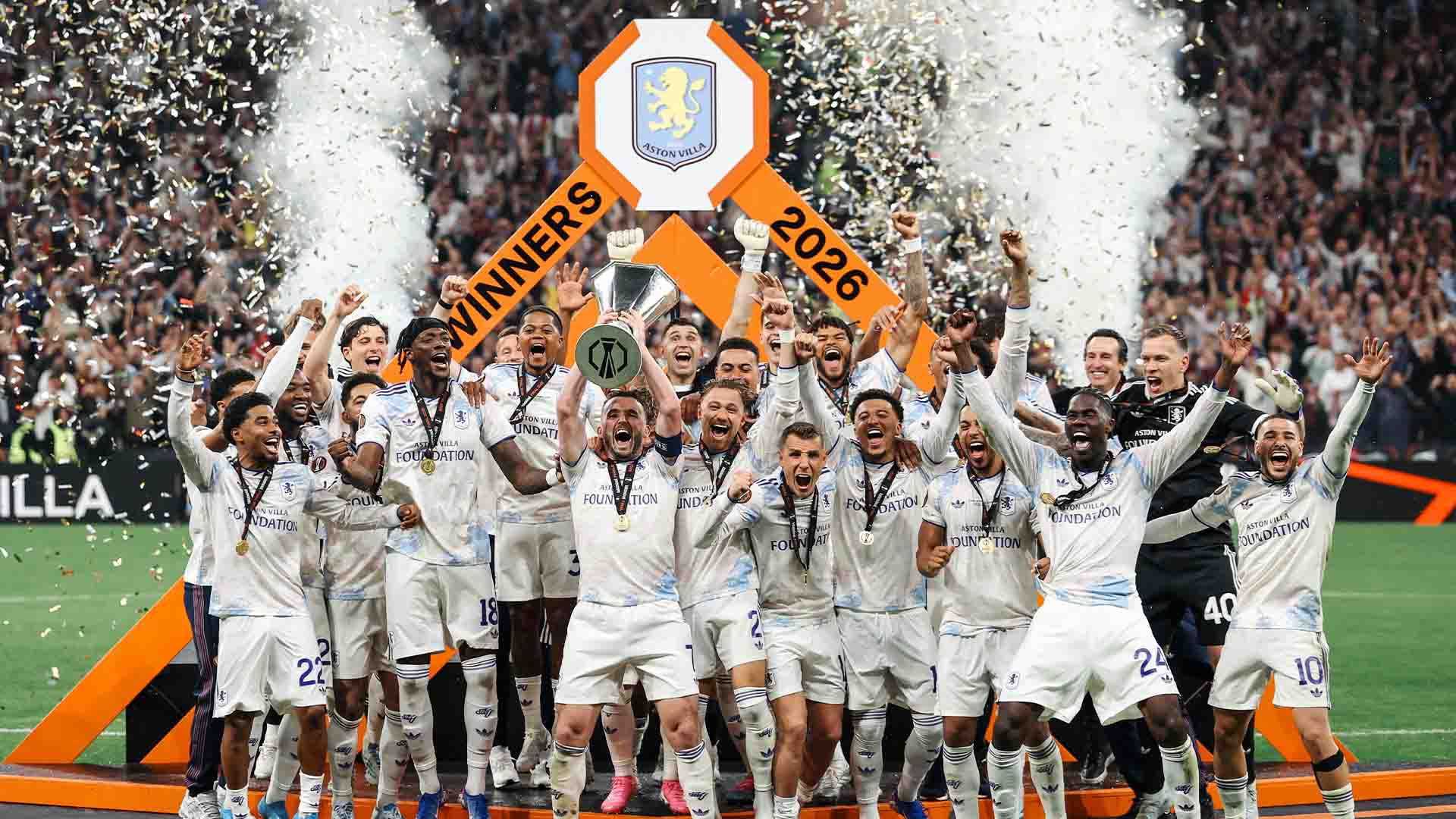 Aston Villa Juara Europa League usai Menang Telak 3-0 atas Freiburg