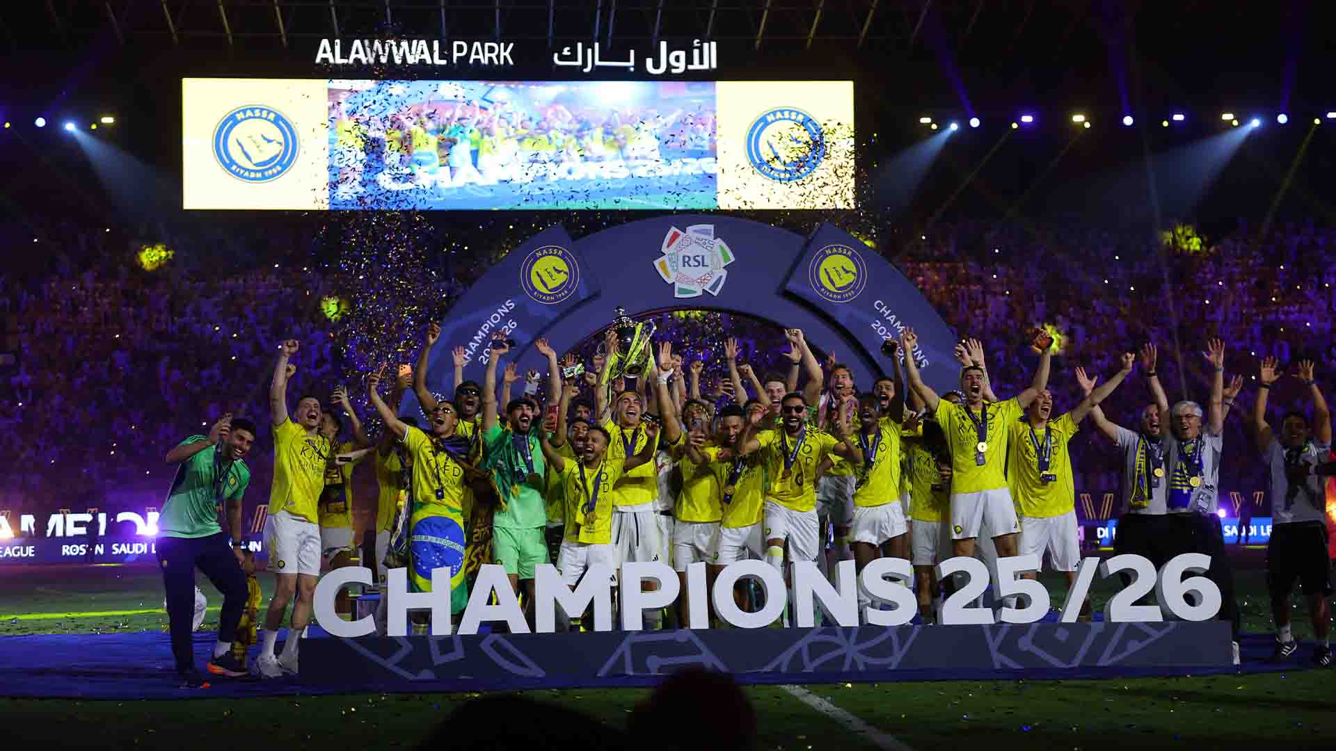 Dua Gol Ronaldo Bawa Al Nassr Juara Saudi Pro League