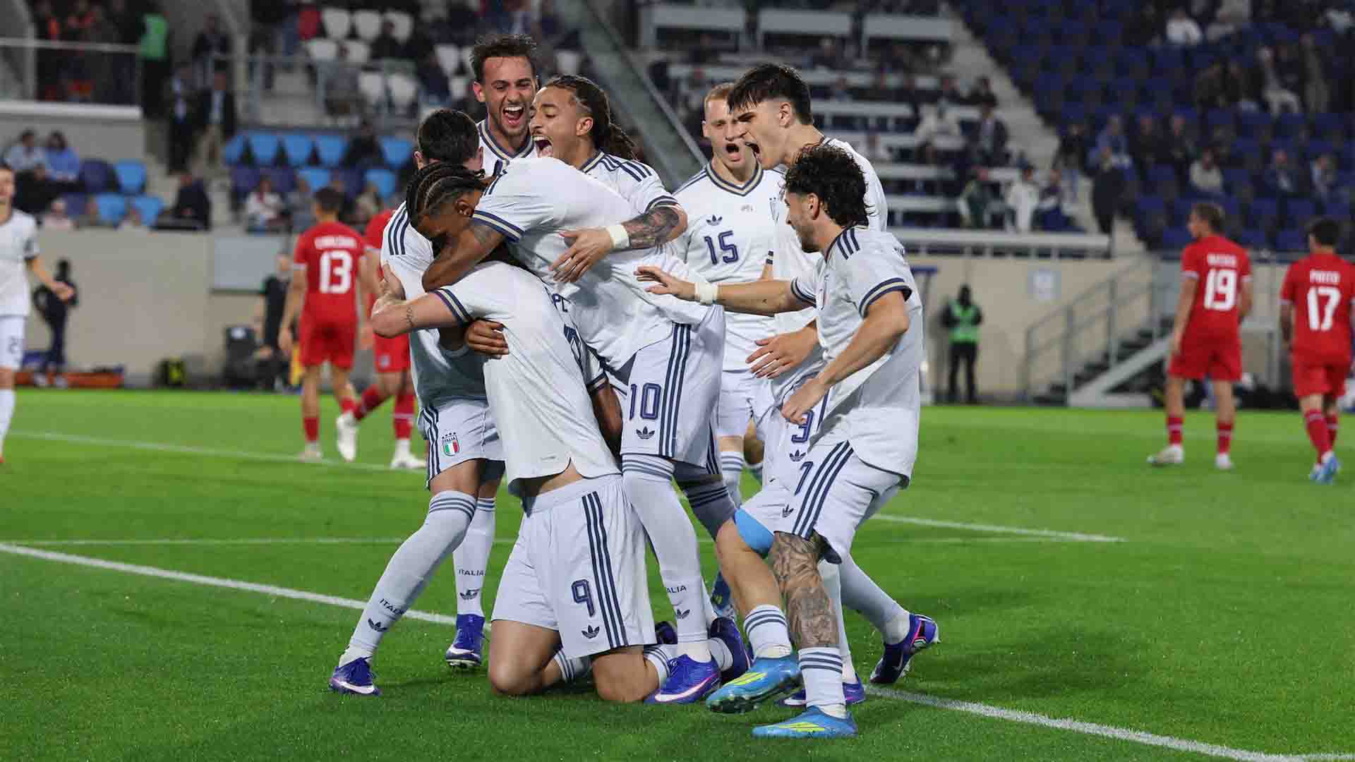Luksemburg 0-1 Italia: Gol Tunggal Esposito Beri Kemenangan Tim Muda Azzurri