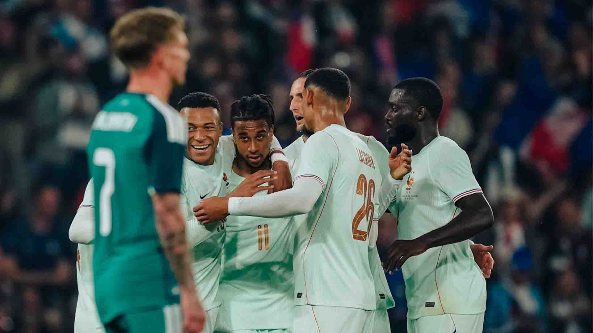 Prancis 3-1 Irlandia Utara: Hat-Trick Olise Berikan Perpisahan Sempurna