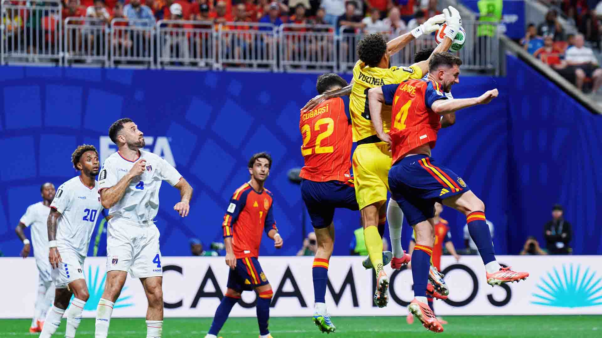 Tanjung Verde Tahan Imbang Juara Eropa Spanyol 0-0
