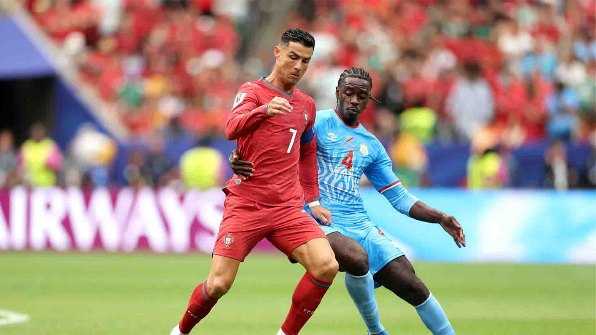 Gol Bersejarah Wissa Bawa RD Kongo Tahan Imbang Portugal 1-1