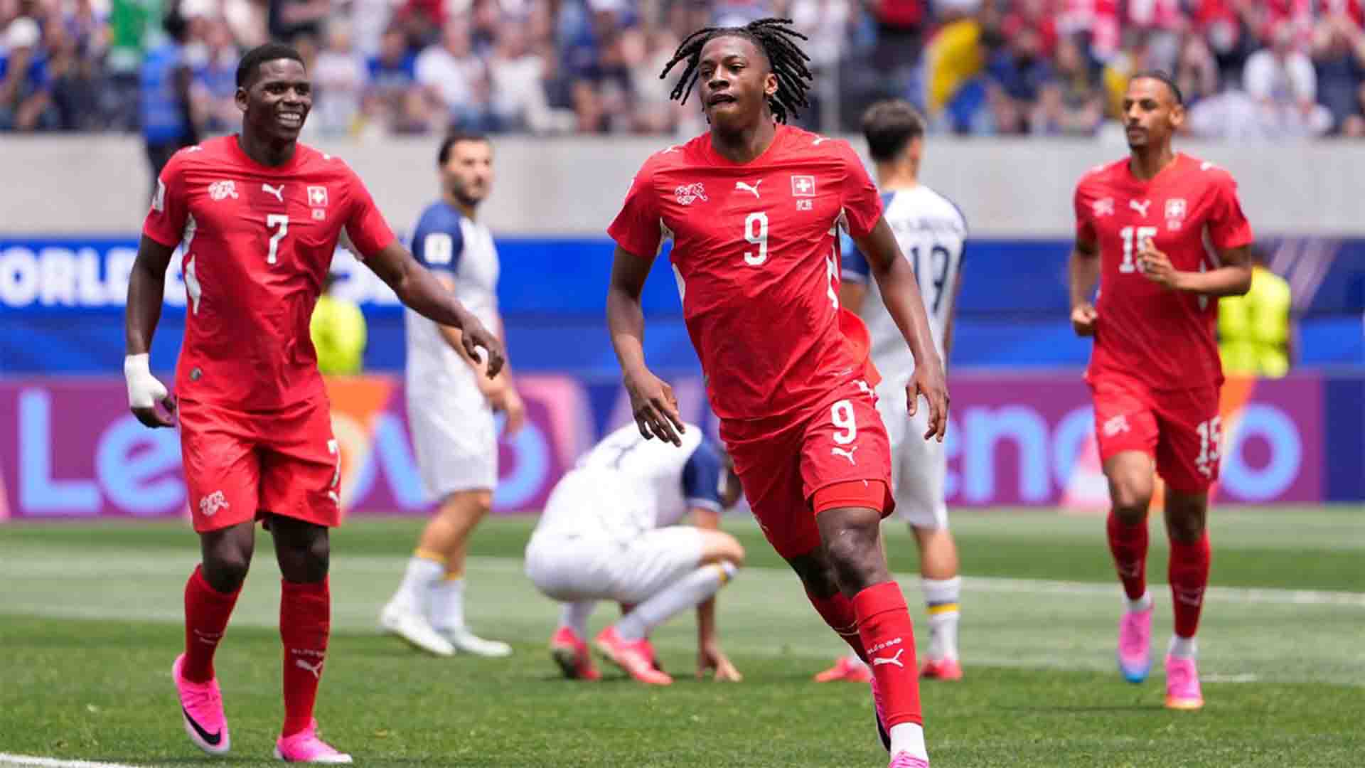 Swiss Mengamuk di Los Angeles, Hancurkan Bosnia-Herzegovina 4-1