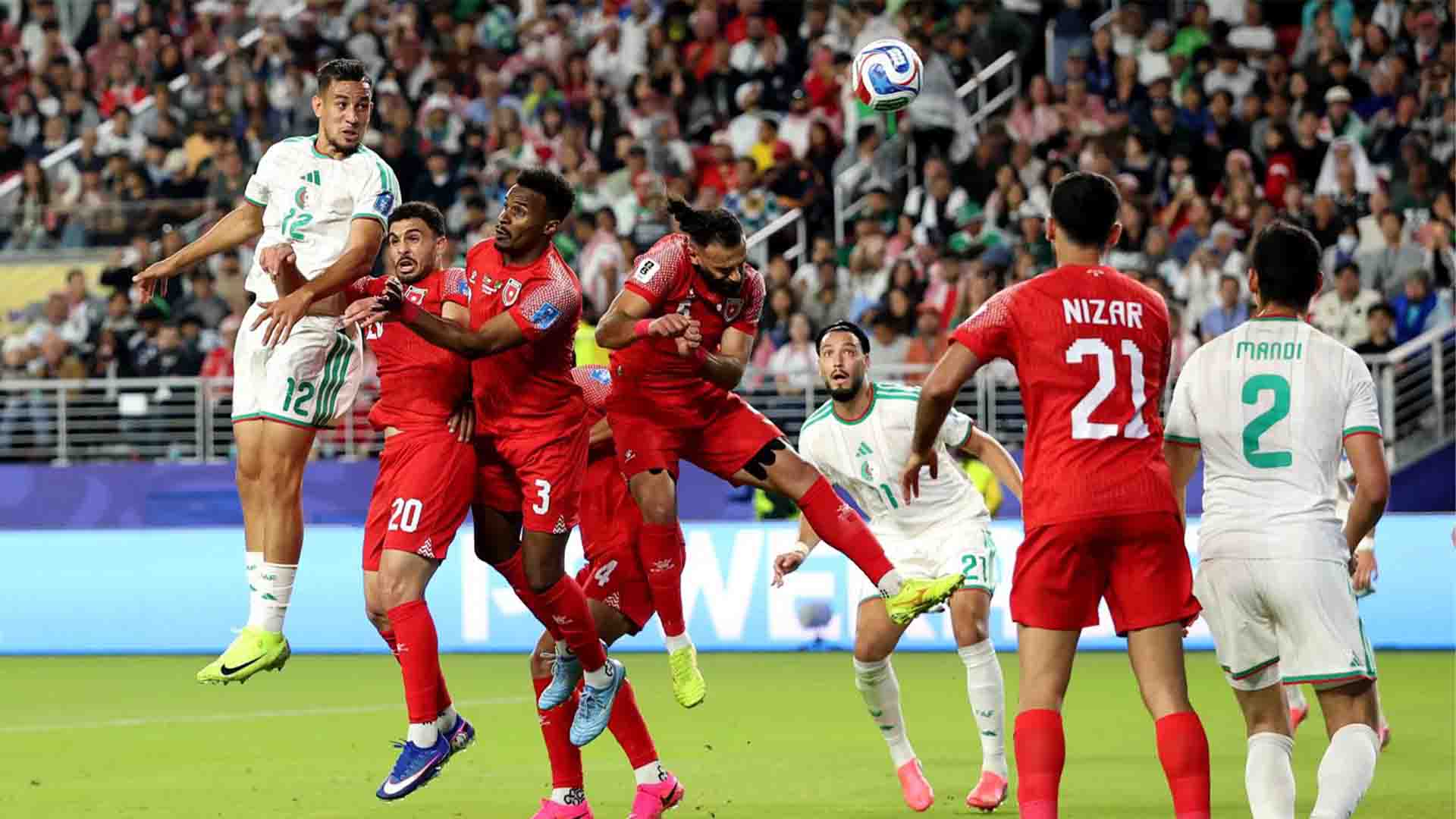 Aljazair Menang Comeback 2-1, Yordania Tersingkir dari Piala Dunia