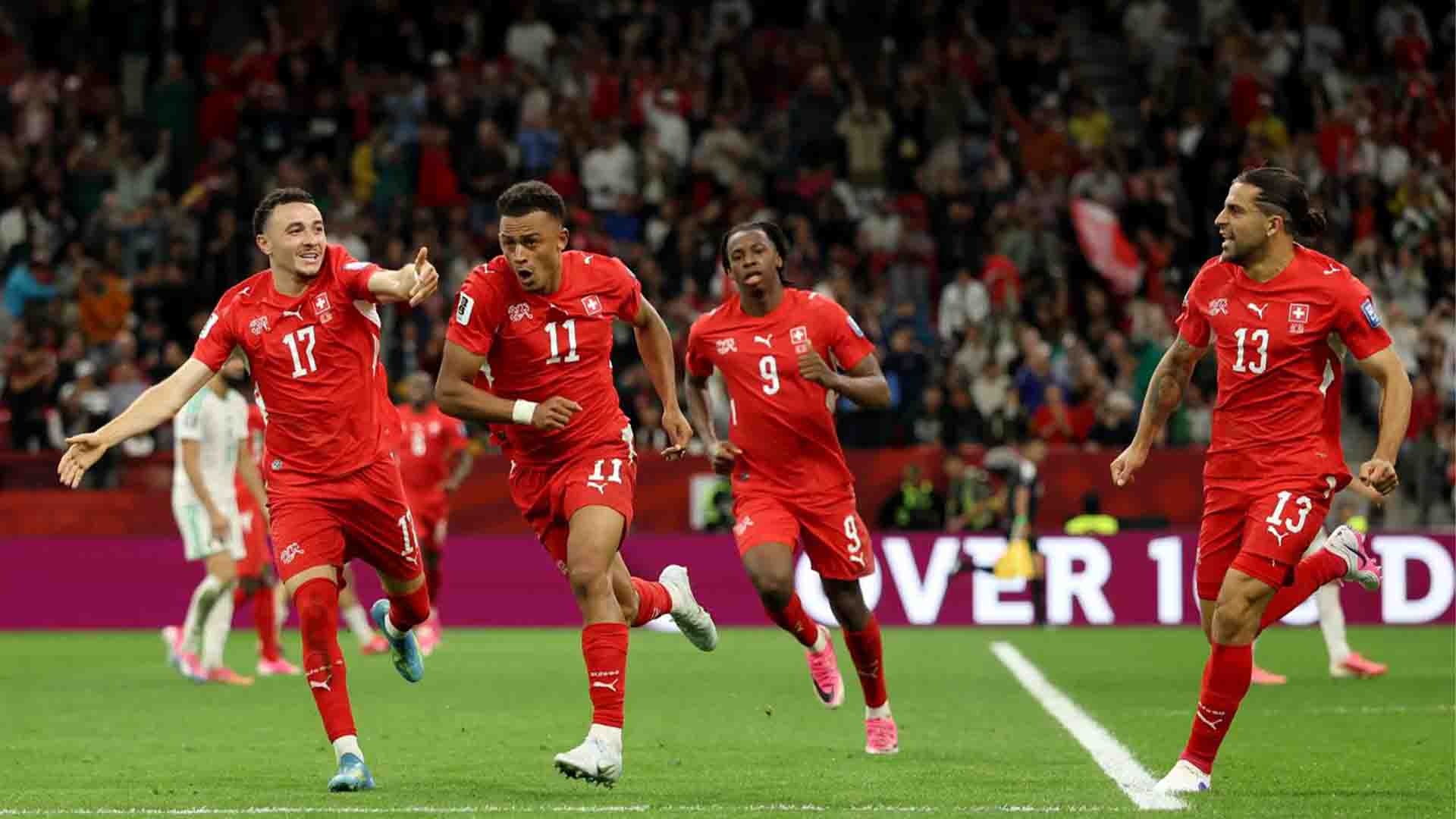 Hapus Kutukan 88 Tahun: Swiss Bungkam Aljazair 2-0 dan Lolos ke 16 Besar