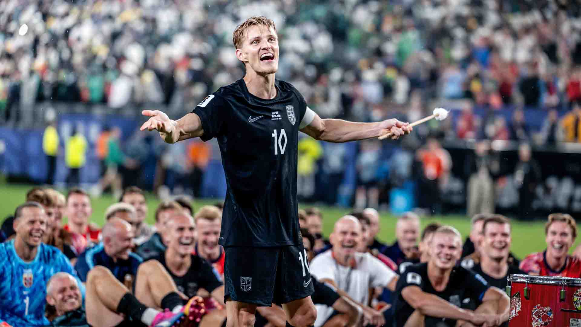 Minim Canda, Maksimal Fokus: Ødegaard Tegaskan Norwegia Siap Kejutkan Inggris
